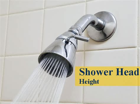 What Is The Standard Shower Head Height? | Finest Bathroom