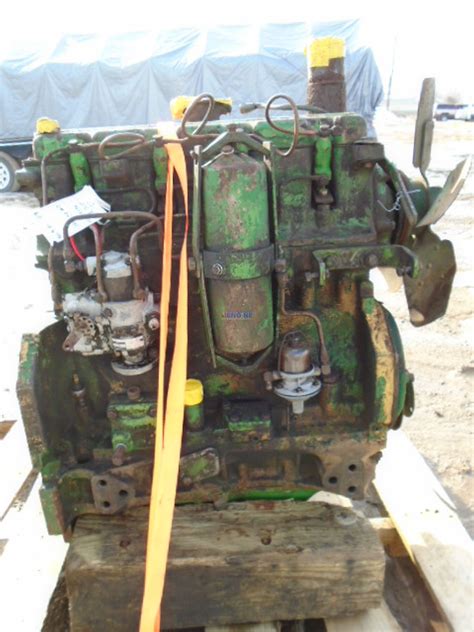 John Deere 3010, 254, 270 Engine Complete Rebuildable Core Non Running