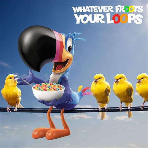 Kellogg's Redesigns Mascot Toucan Sam for Froot Loops