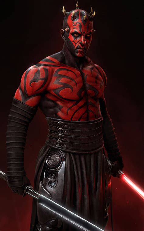 1200x1920 4k Darth Maul Mandalorian Inspire Art 1200x1920 Resolution ...