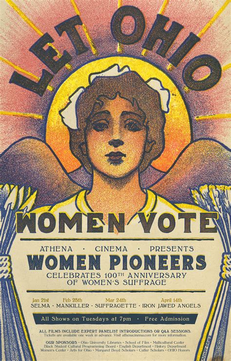 Athena Cinema brings 100 years of women’s suffrage to the screen