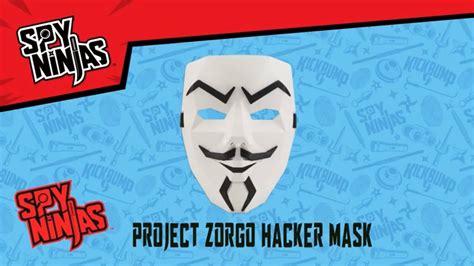 Spy Ninja's Project Zorgo Elite Hacker Mask - YouTube