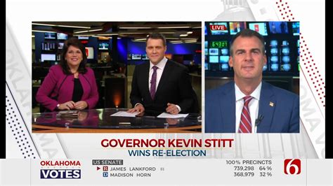 Watch: Kevin Stitt Discusses Governor's Race Victory On Six In The Morning