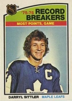 1976-77 O-Pee-Chee #66 Darryl Sittler | Trading Card Database