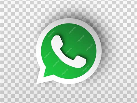 Renderização 3D do logotipo do Whatsapp | PSD Premium