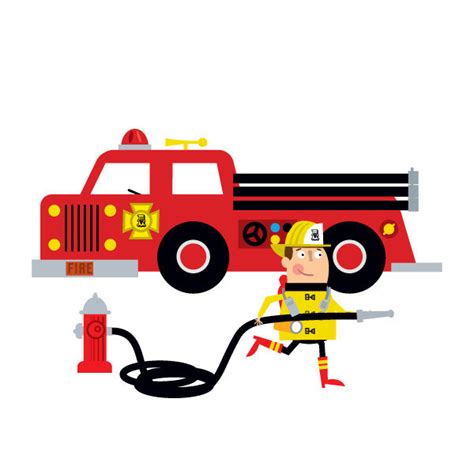 Free Fire Truck Clip Art Pictures - Clipartix