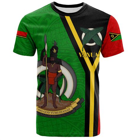 Vanuatu T-Shirt Melanesia Flag Design