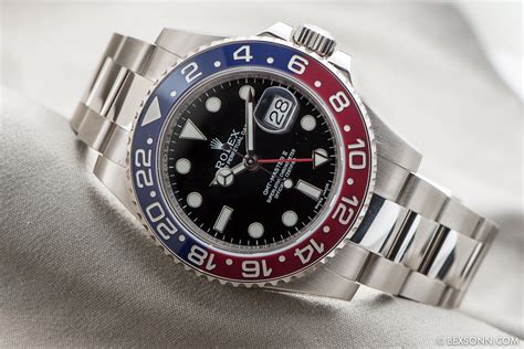 Introducing the New Rolex GMT-Master II Pepsi Ref. 116719BLRO (Live ...