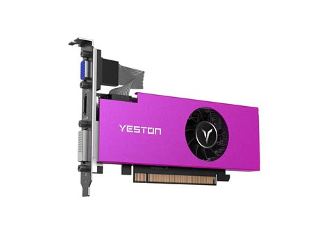 Yeston AMD Video Card Radeon RX550 4G D5 LP Gaming Graphics Card GPU, 4G/128bit/GDDR5 PCI ...