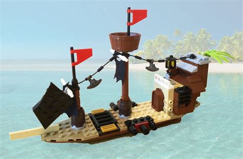 LEGO MOC Classic Pirate Ship by rowanandliam | Rebrickable - Build with LEGO