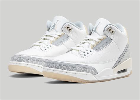 Air Jordan 3 Craft “Ivory” Official Photos Revealed