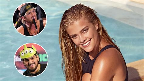 Picture of Logan Paul's girlfriend Nina Agdal with Man Utd cult hero shared by Dillon Danis as ...