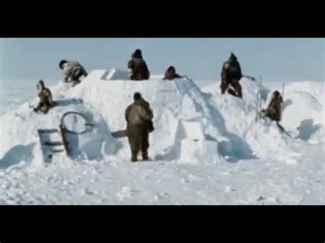 Tuktu- 4- The Snow Palace (How to build a REAL Inuit igloo) - YouTube