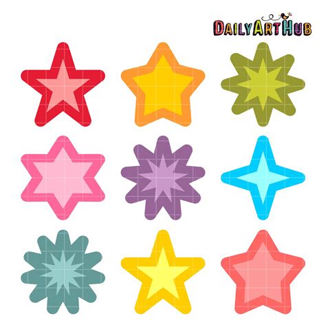 Math Star Clipart | laboratoriomaradona.com.ar