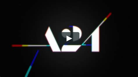 Motion Graphic animation of our logo for A24 Films. Clean, modern, cool ...