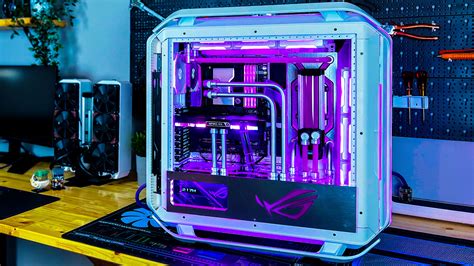 Gaze into the reflection of this stunning water-cooled PC build