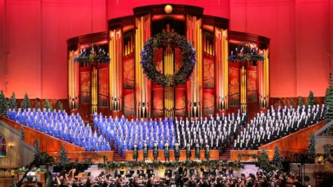 See the Tabernacle Choir's Christmas program live without a concert ...