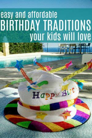 Affordable Birthday Traditions Your Kids Will Love - From This Kitchen Table