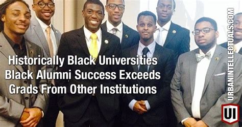 Historically Black Universities Black Alumni Success Exceeds Grads From ...