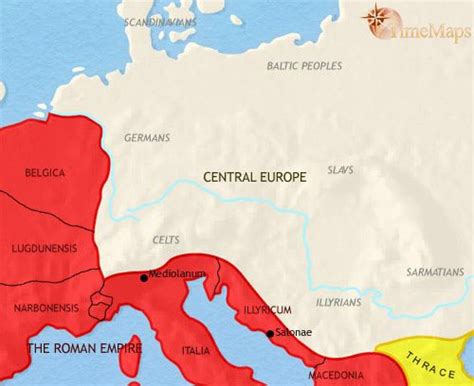 Central Europe History 30 BCE