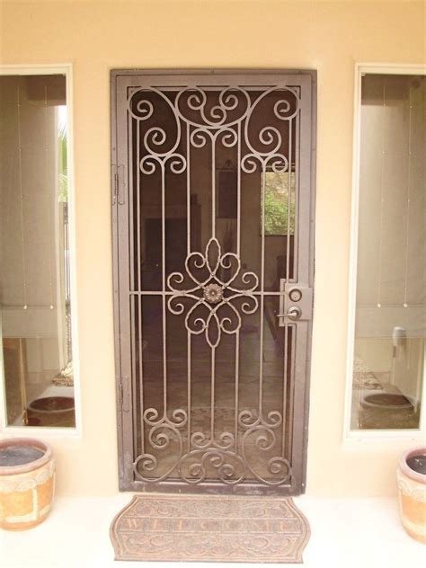 Ancient Decor Security Doors With Creative And Innovative Design Concepts / Security Doors ...