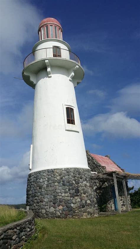 The Lighthouse At Batanes Island, Philippines. Batanes Is The No Stock Photo - Image of simple ...