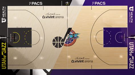 Jazz To Debut Two New Courts For 2022-23 Season | NBA.com