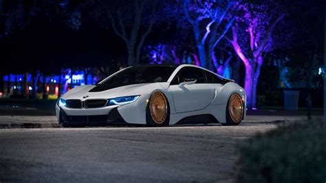 Download Wallpaper 1366x768 Bmw, I8, White, Side view laptop 1366x768 HD Background Bmw K100 ...