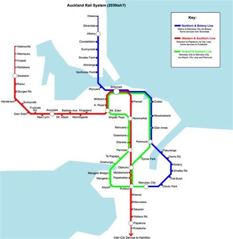 Auckland's Rail Map in 2030? - Greater Auckland