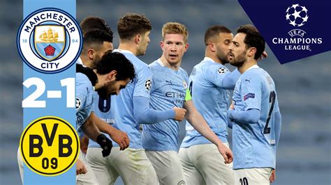 Manchester City vs Borussia Dortmund Highlights