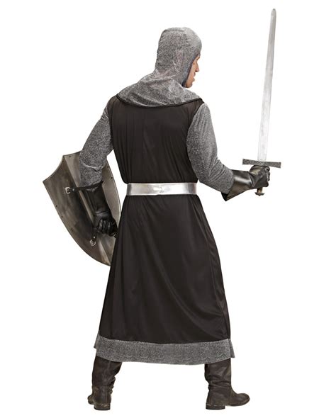 Dark Crusaders Costume -Costumes Medieval Crusader costume-Black Knight ...