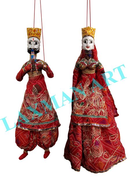 Puppet Kathputli Rajasthani Traditional Marionettes Handmade - Etsy