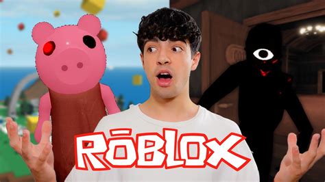 Jugando ROBLOX por PRIMERA VEZ (Doors, Piggy...) - YouTube