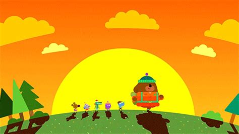Camping Orange Sky GIF by CBeebies HQ - Find & Share on GIPHY