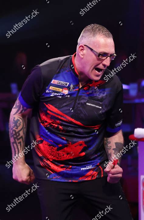 Neil Duff During 2022 World Darts Editorial Stock Photo - Stock Image ...