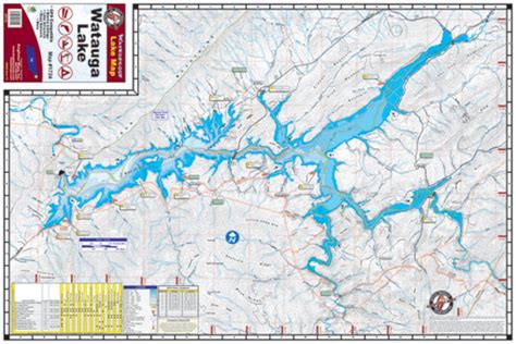 Lake Watauga #1724 – Kingfisher Maps, Inc.