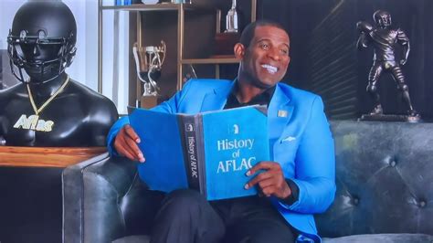 Aflac insurance NEWEST TV commercial with Deion Sanders and coach Nick Sabin🏈 - YouTube