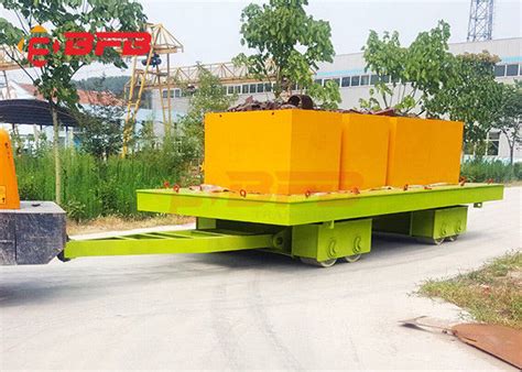 1 - 300T Industrial Material Handling Carts , Plant Assembly Heavy Duty Cart