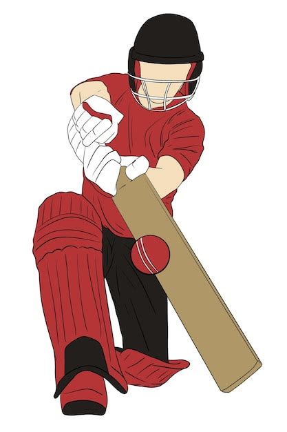 Premium Vector | Criket cricketing cricket ball drawing cricket drawing ...