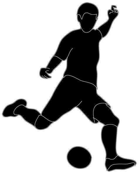 soccer player kicking ball clipart 10 free Cliparts | Download images ...