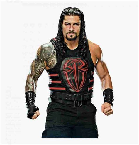 WWE Roman Reigns Red Black Leather Vest | celebrity jacket