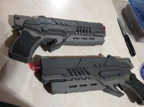 Arkham Knight / Red Hood Pistols by typhus09 on DeviantArt