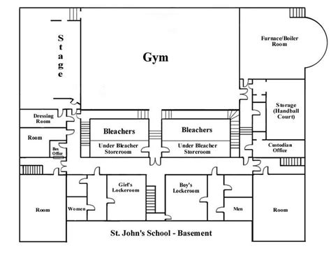 School Floor Plans | School floor plan, School floor, School building plans