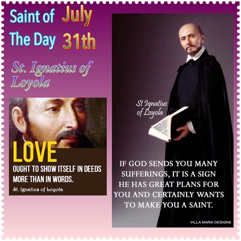 St.Ignatius of Loyola Martyr Quotes, St Ignatius Of Loyola, Catholic ...