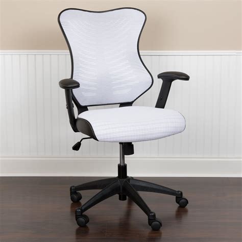 Flash Furniture High Back Designer White Mesh Executive Swivel ...