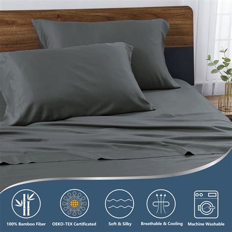 100% Organic Bamboo Bed Sheets Set – CozyLux Home