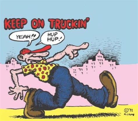 Keep on Truckin' | Comic book cover, Comic books, Keep on truckin