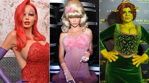 Heidi Klum, Kendall Jenner, Chrissy Teigen & more jaw-dropping celebrity Halloween costume ...