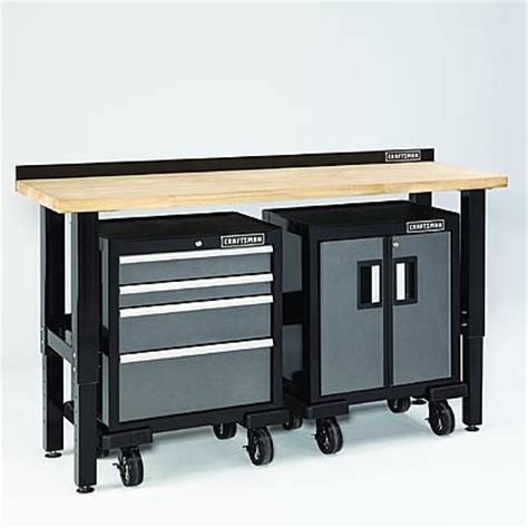 Craftsman Premium Heavy-Duty 6-Ft. Workbench with Butcher Block Top 1 ...