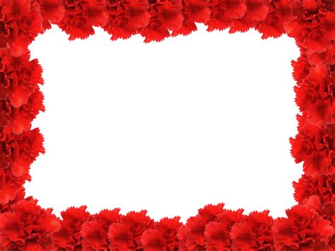 Picture Frame Flower Red Rose PNG File HD Transparent HQ PNG Download | FreePNGImg